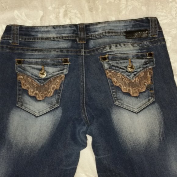 ~ Grane Make a Statement Jeans Size 11 Junior - Picture 9 of 11